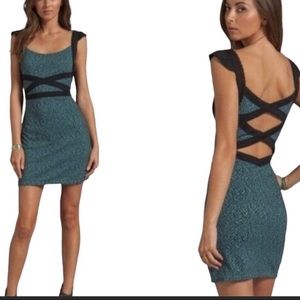 Free People Bandage Cut out Back Detailing Dress Size Medium